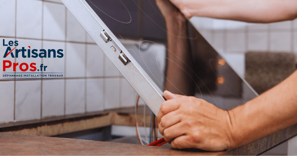 ligne de force pour pose de plaque induction