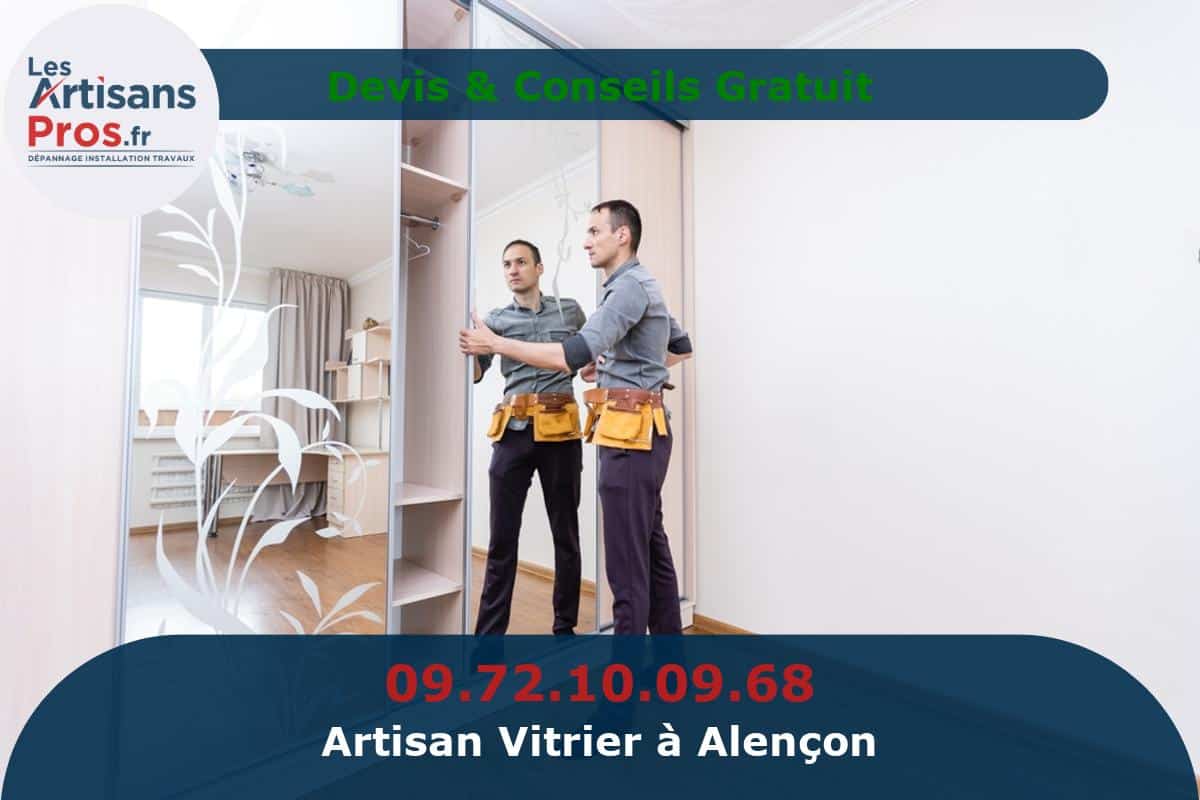 Vitrier à Alençon