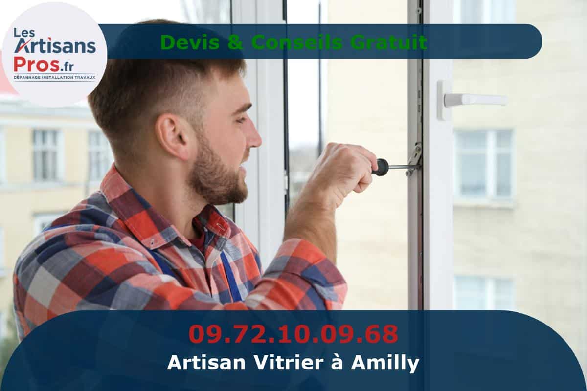 Vitrier à Amilly