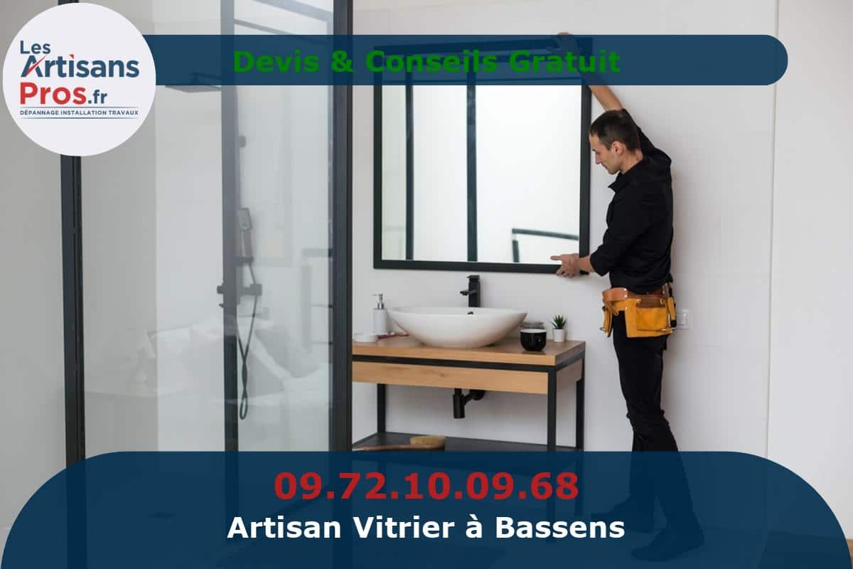 Vitrier à Bassens