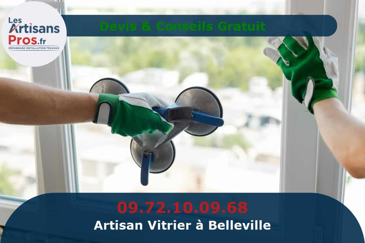 Vitrier à Belleville