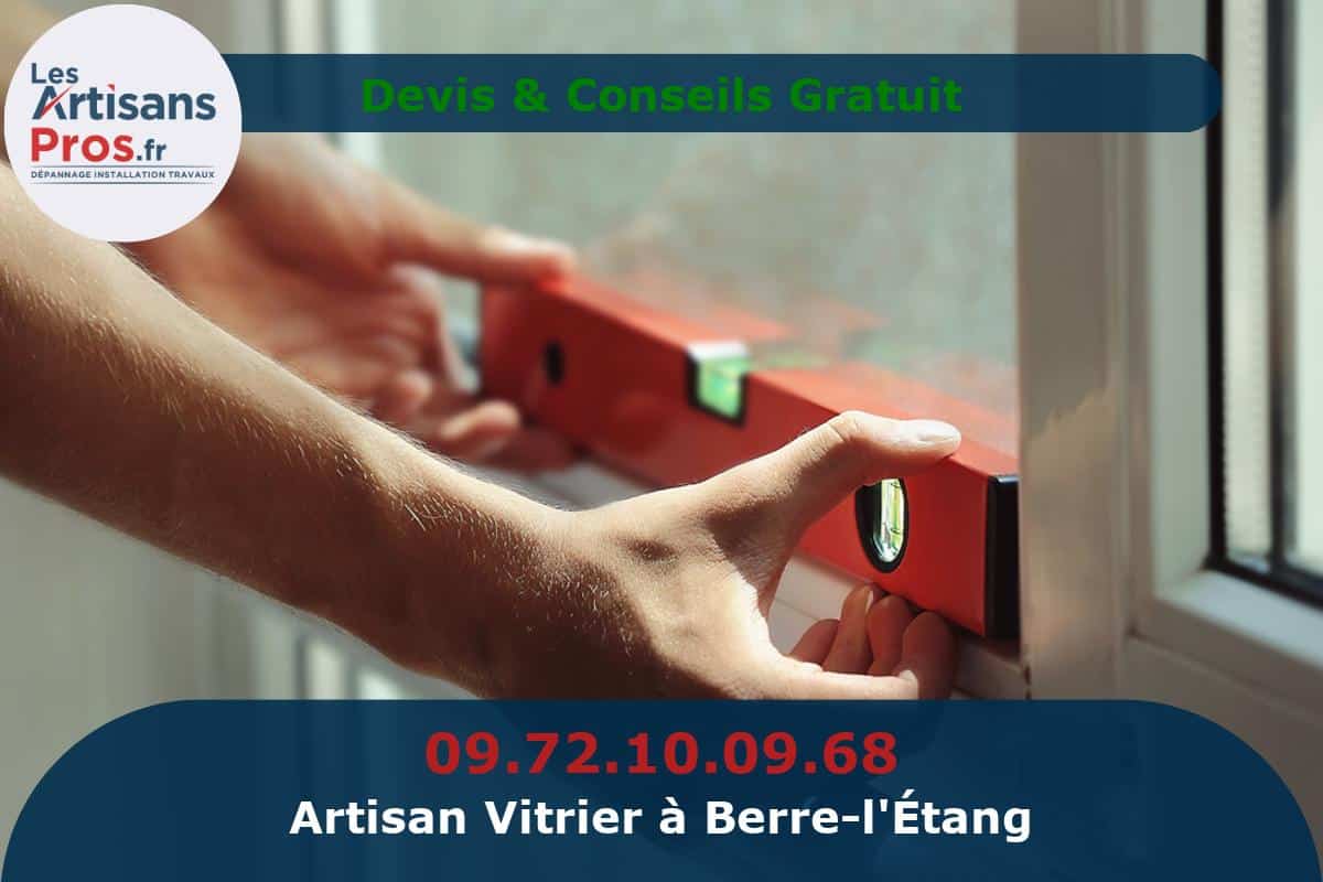 Vitrier à Berre-l’Étang