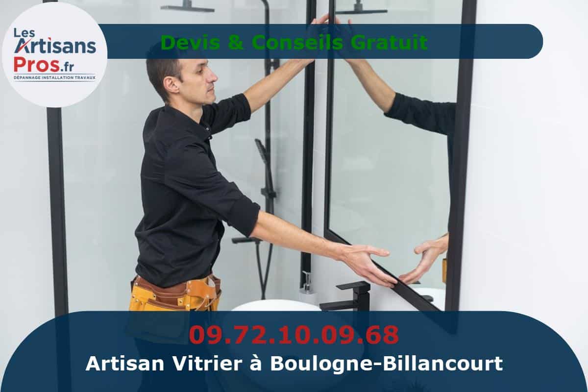 Vitrier à Boulogne-Billancourt