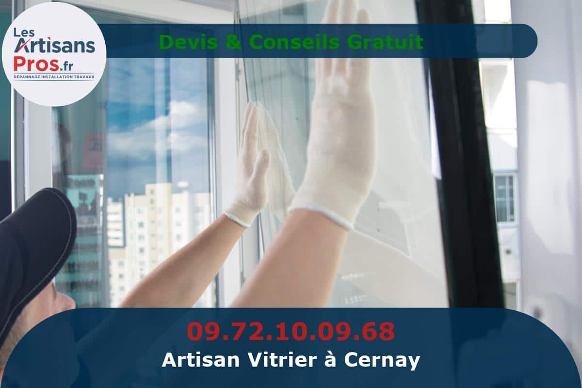 Vitrier à Cernay