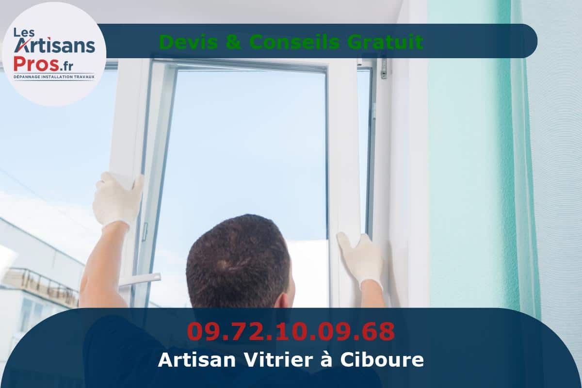 Vitrier à Ciboure