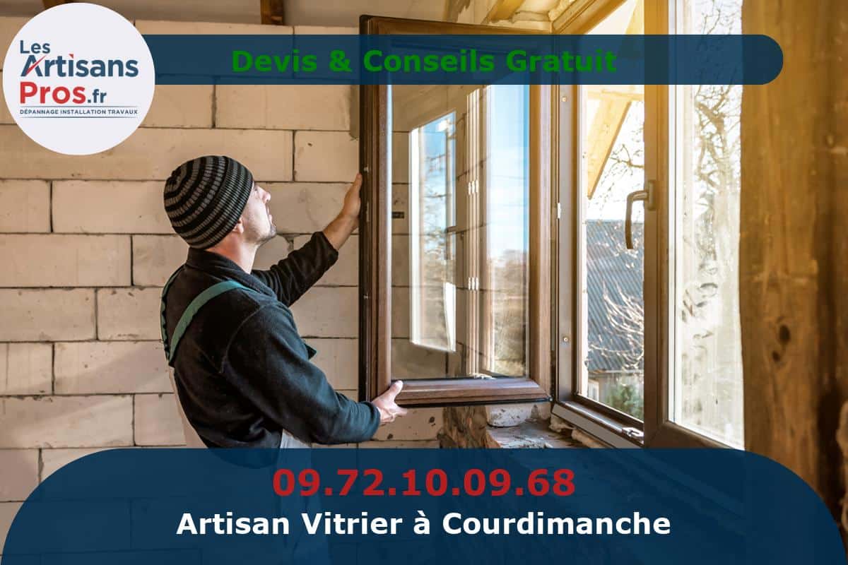 Vitrier à Courdimanche