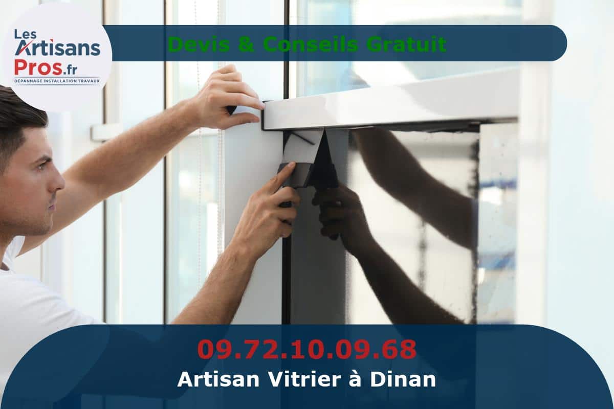 Vitrier à Dinan
