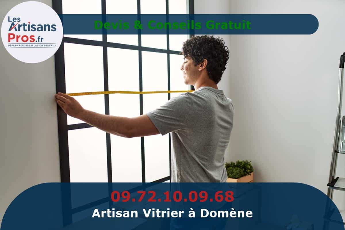 Vitrier à Domène