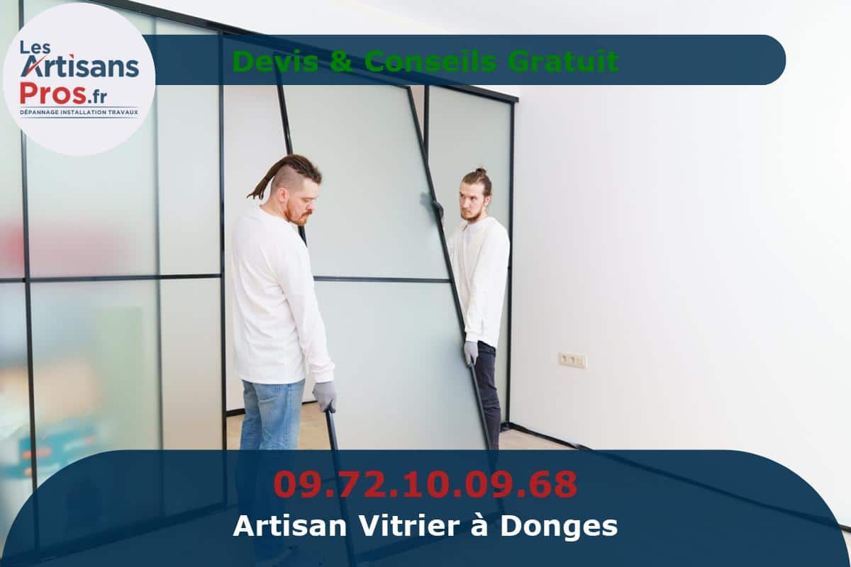 Vitrier à Donges