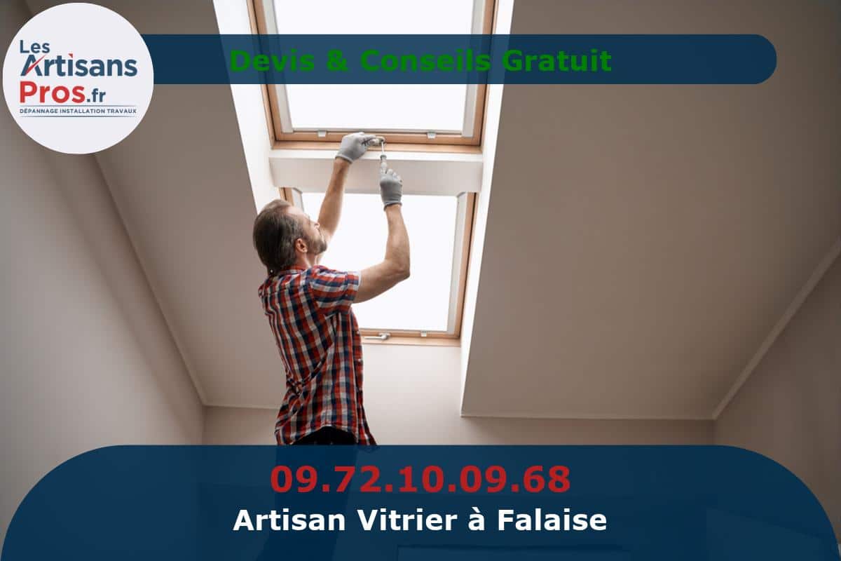 Vitrier à Falaise