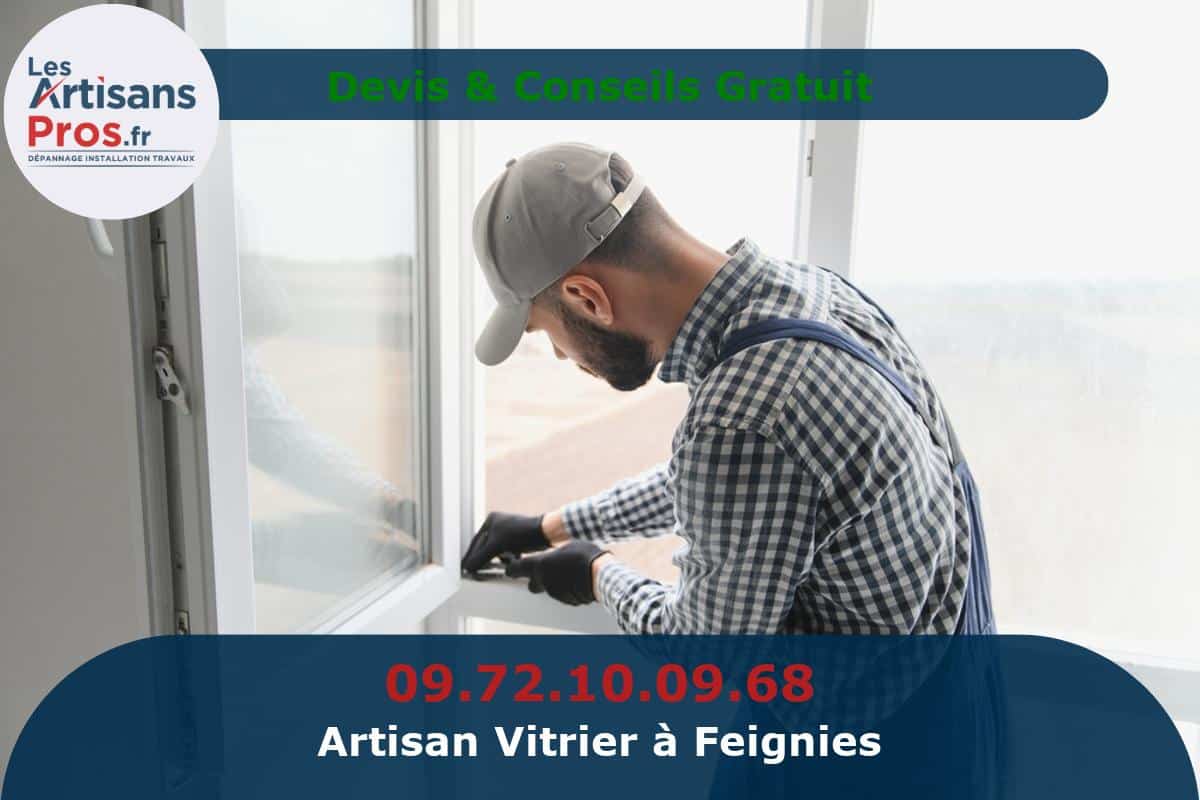 Vitrier à Feignies