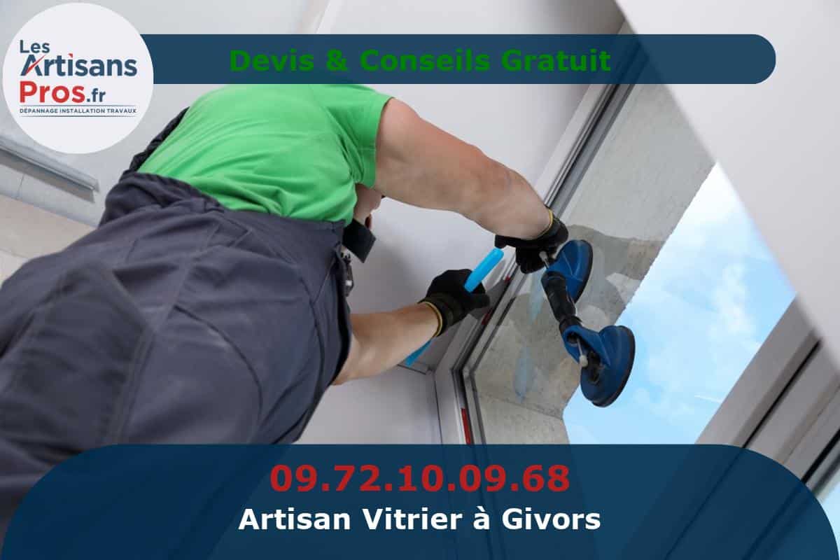 Vitrier à Givors