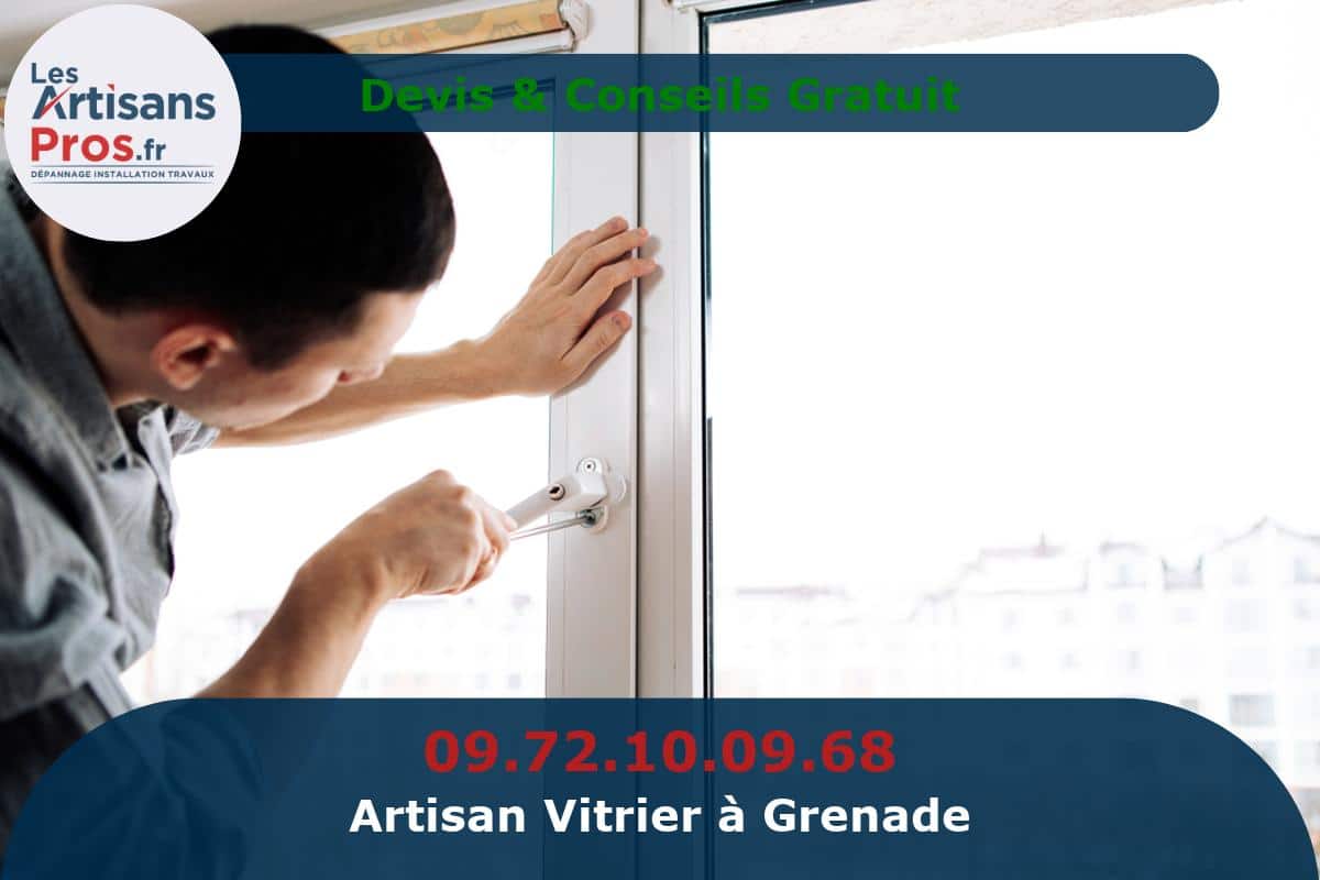 Vitrier à Grenade