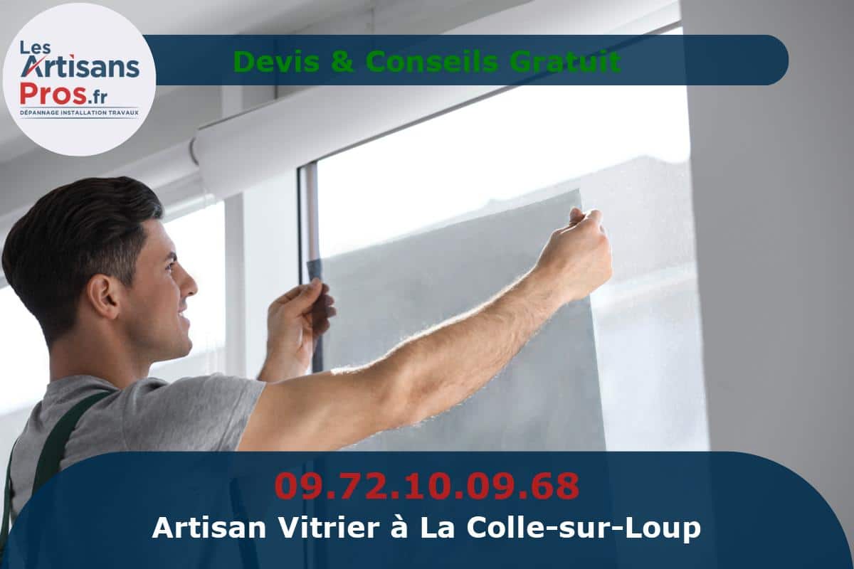 Vitrier à La Colle-sur-Loup