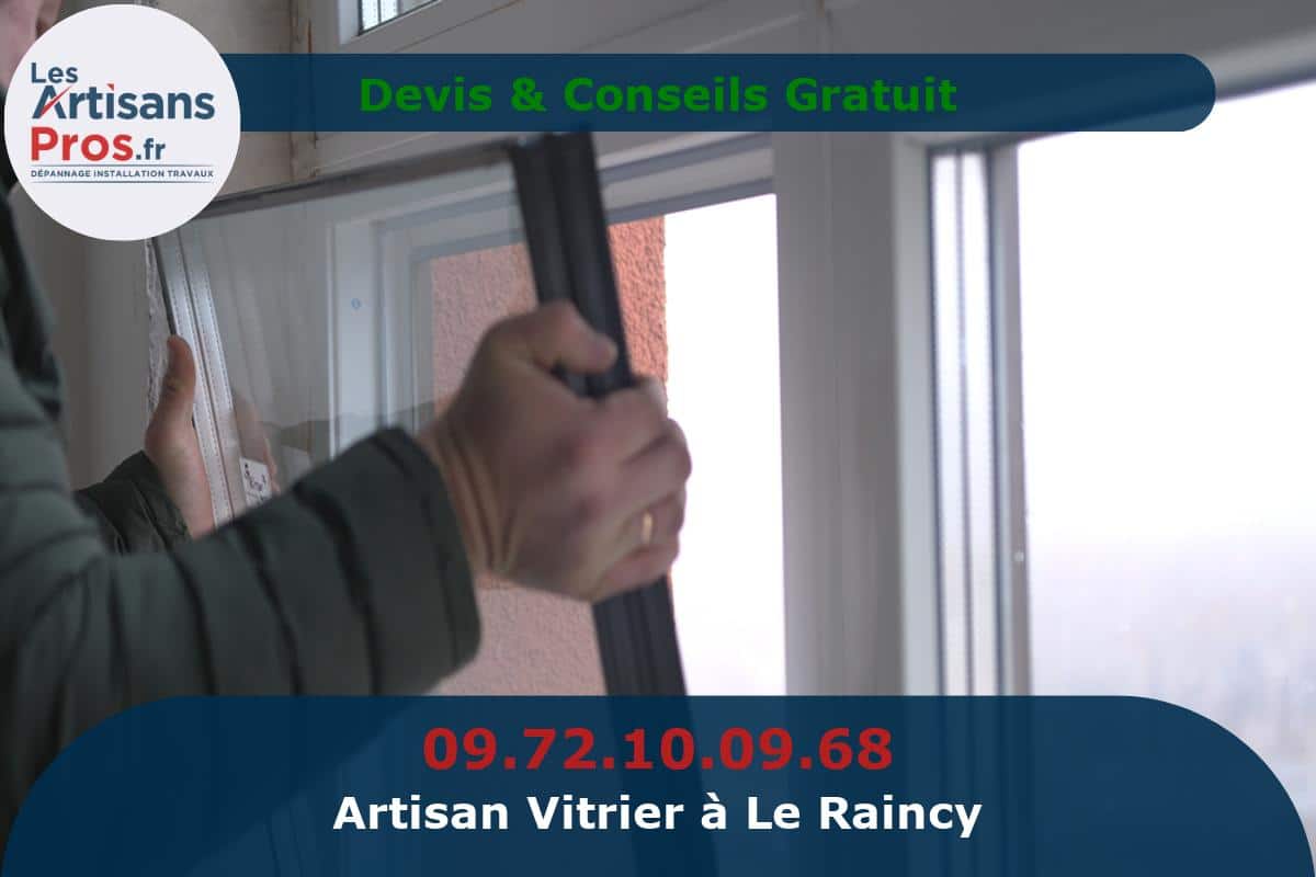 Vitrier à Le Raincy