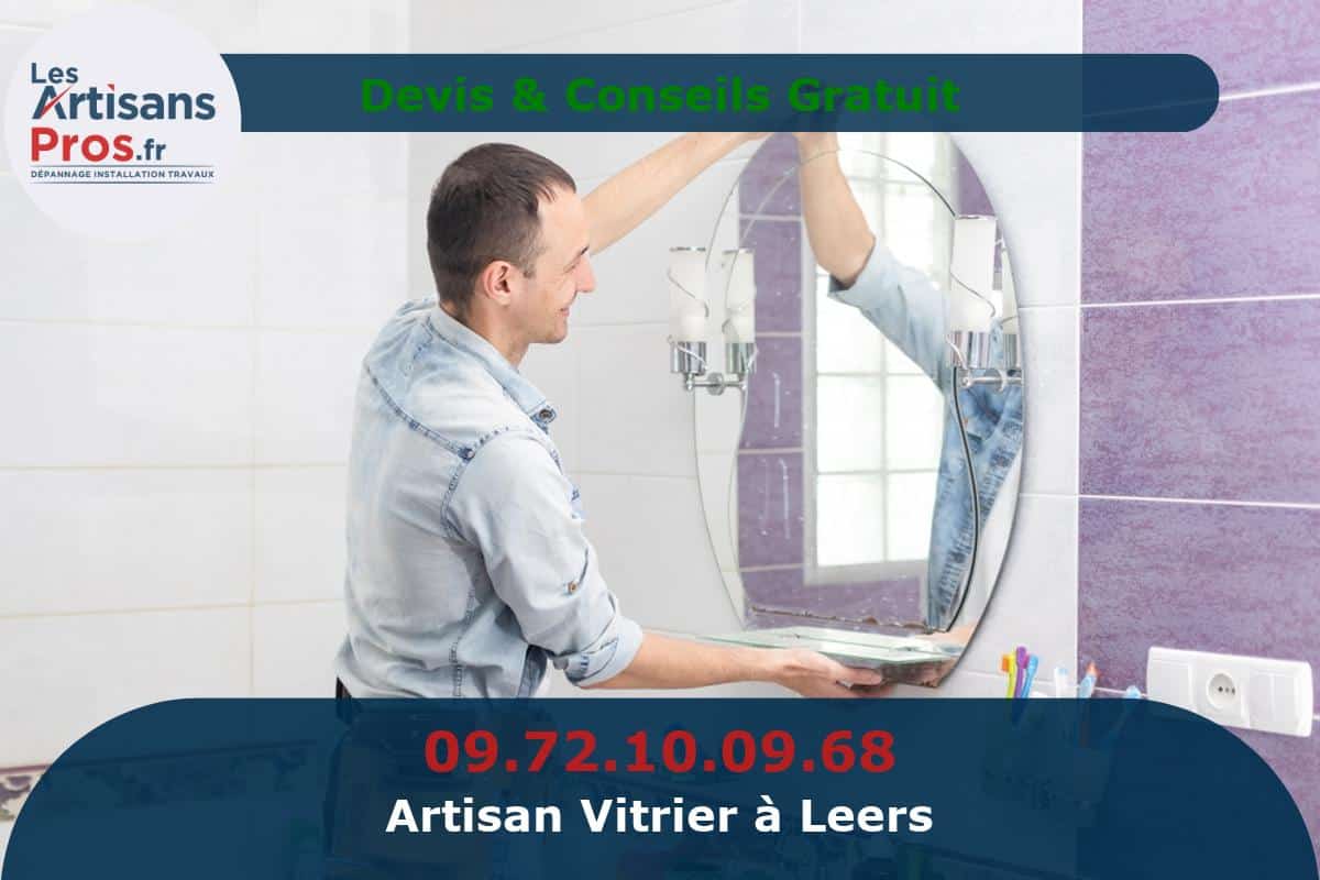 Vitrier à Leers