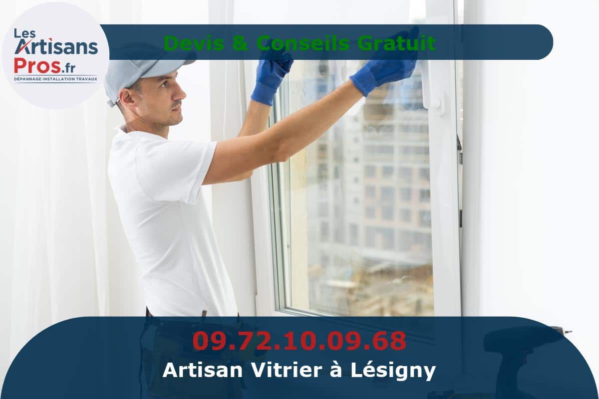 Vitrier à Lésigny