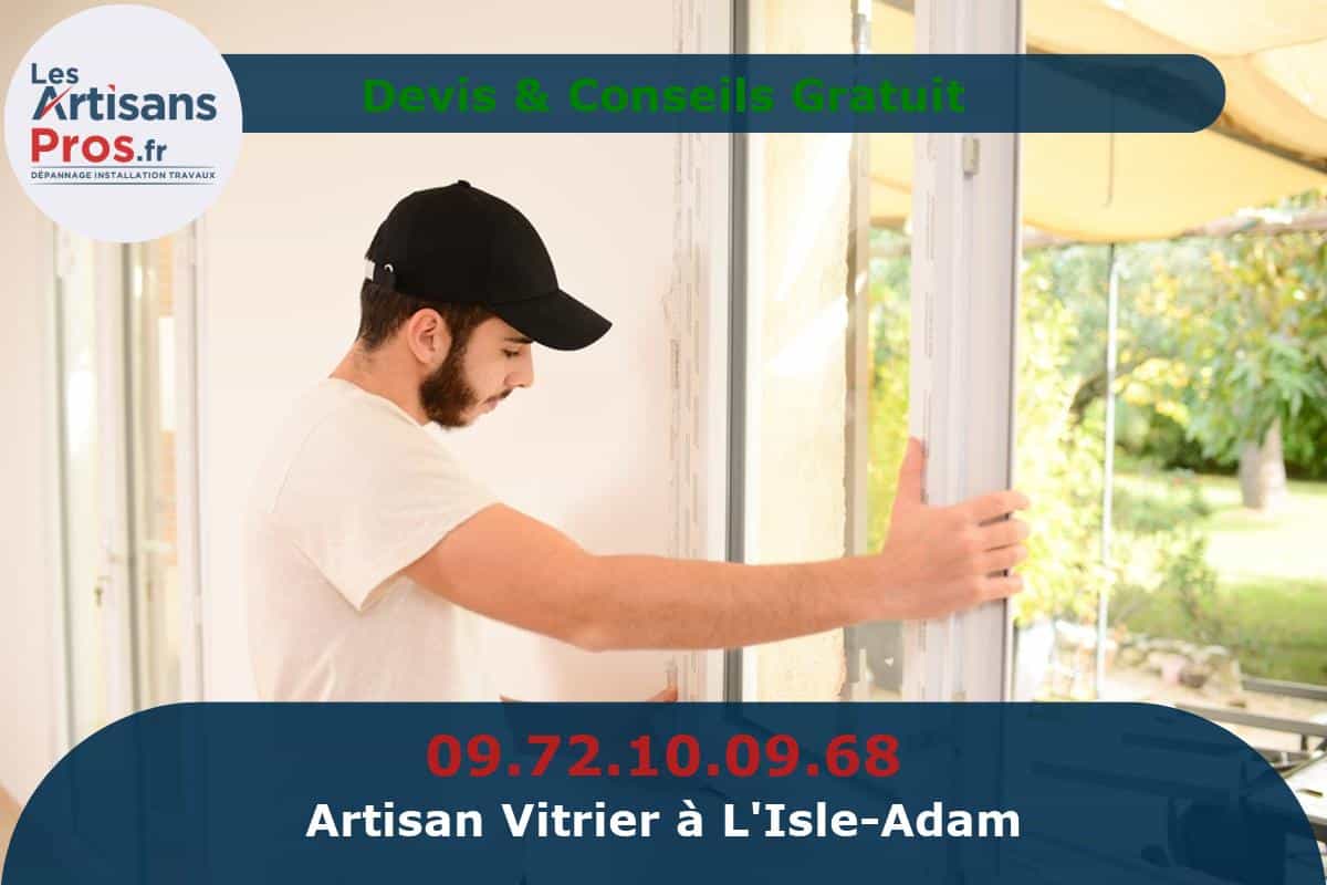 Vitrier à L’Isle-Adam