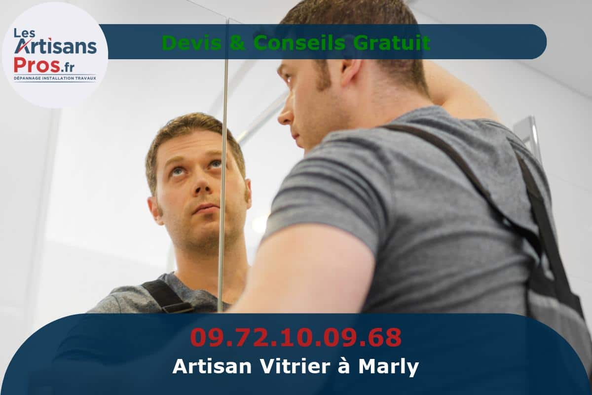 Vitrier à Marly