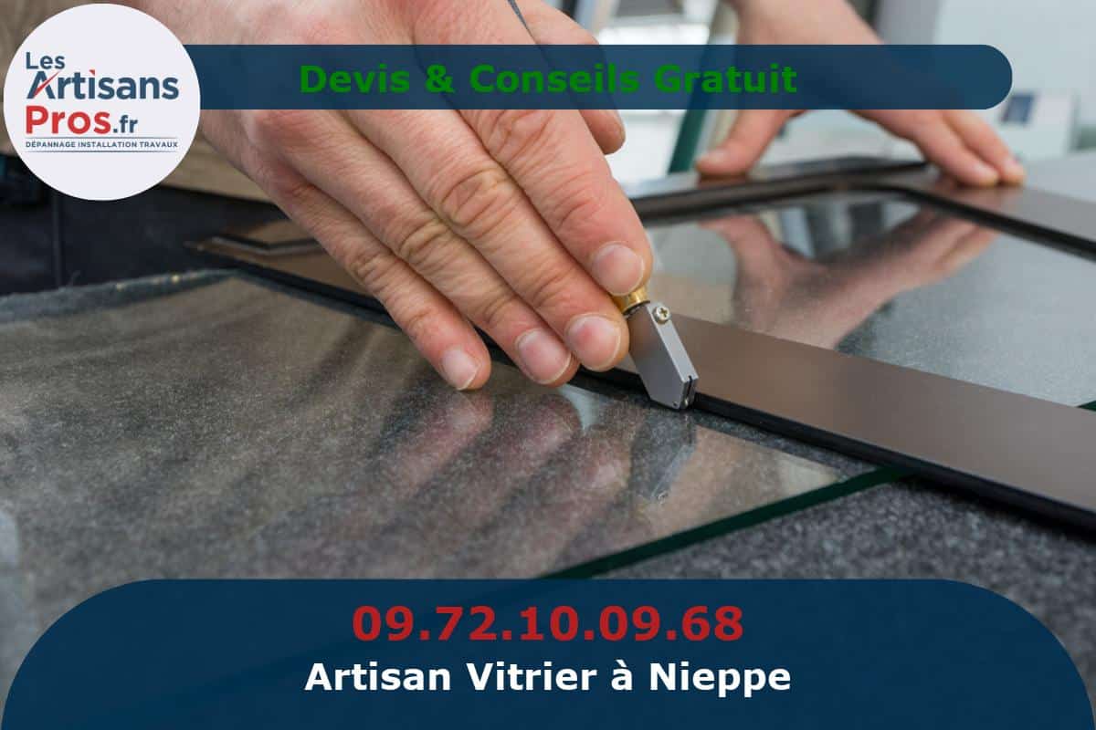 Vitrier à Nieppe