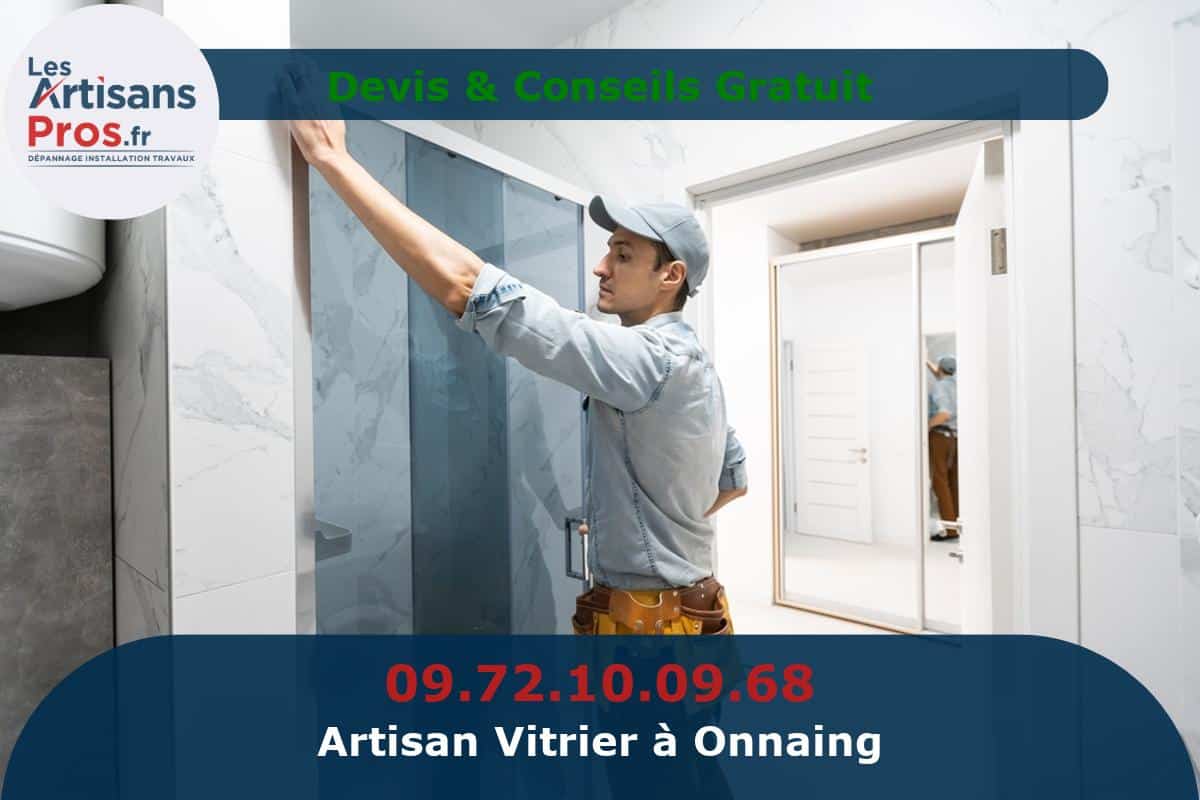 Vitrier à Onnaing