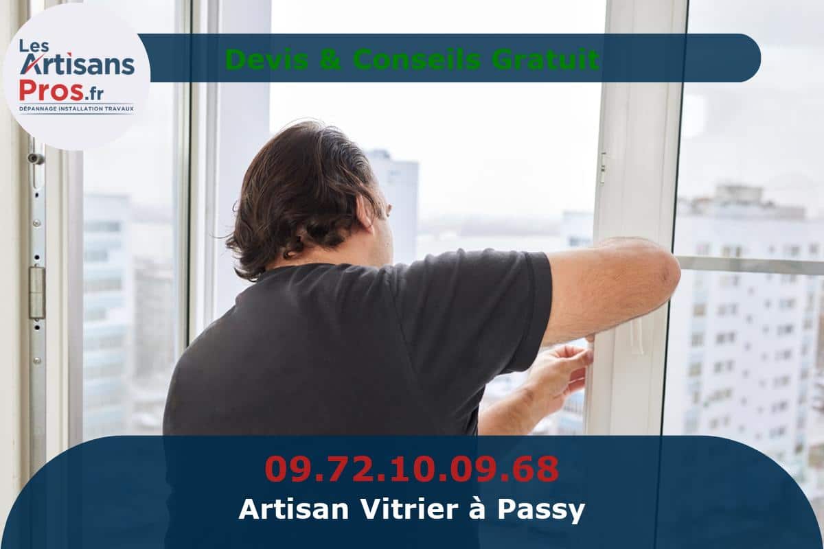 Vitrier à Passy