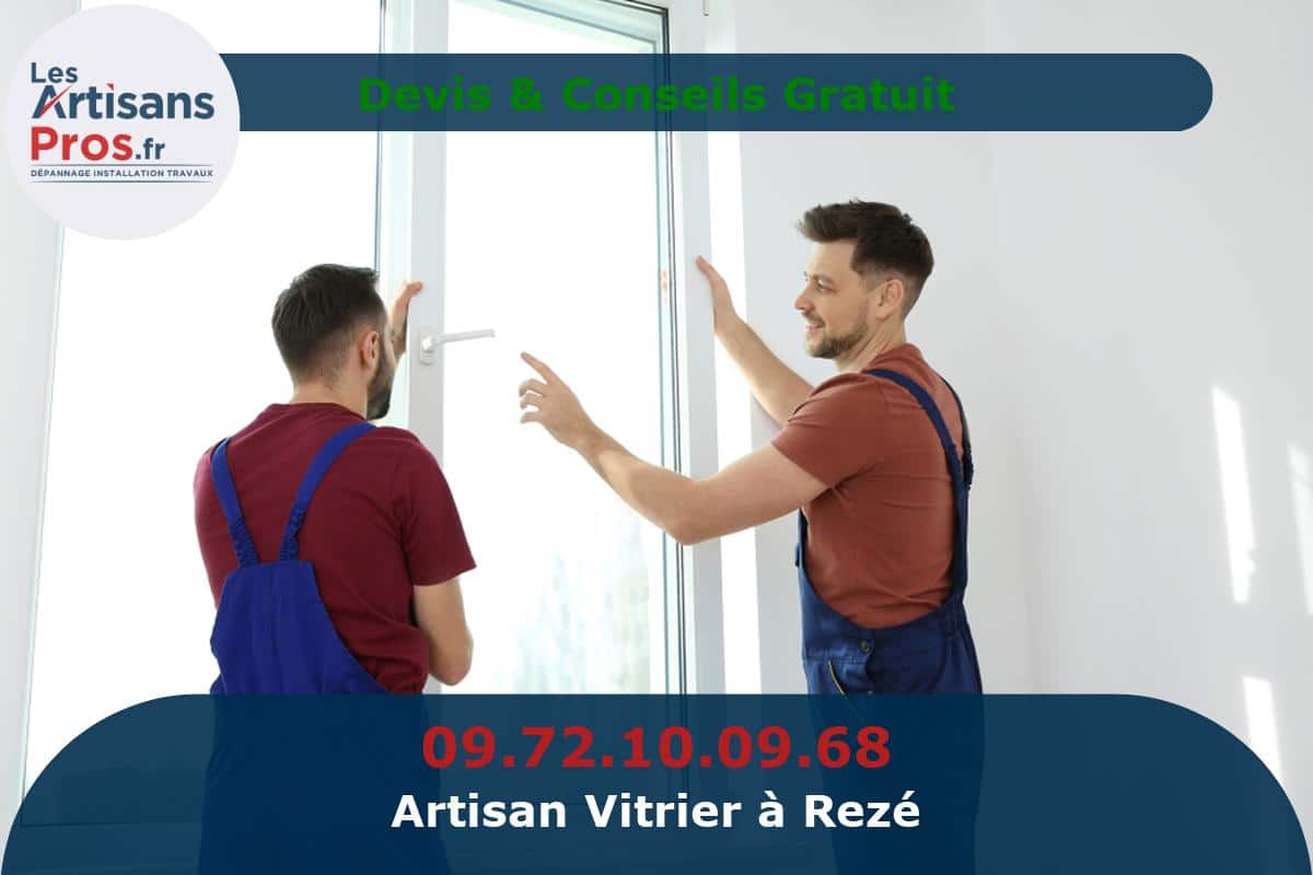 Vitrier à Rezé