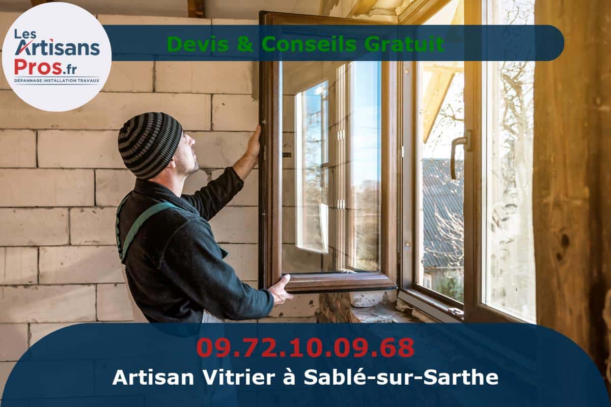 Vitrier à Sablé-sur-Sarthe