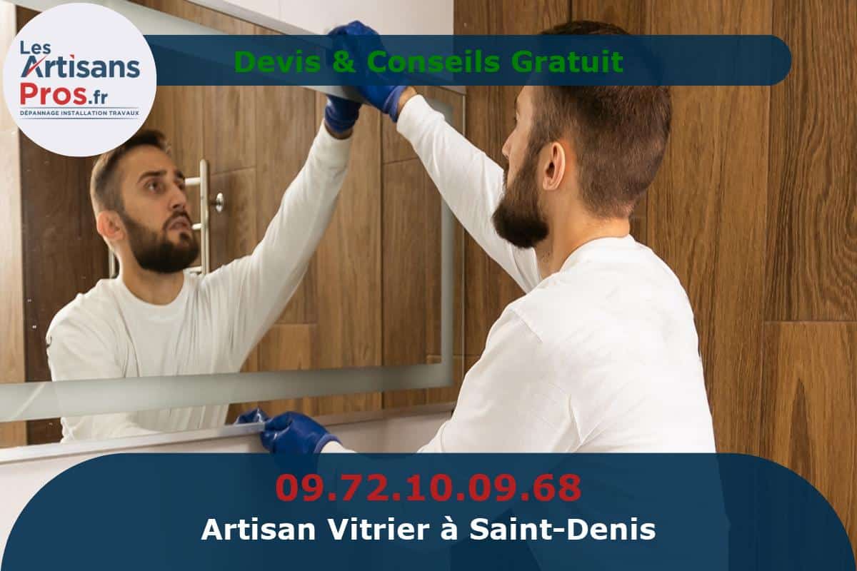 Vitrier à Saint-Denis