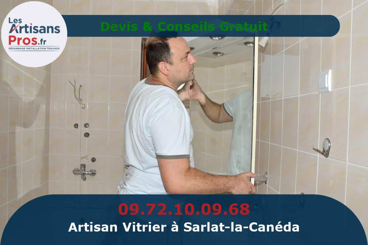 Vitrier à Sarlat-la-Canéda