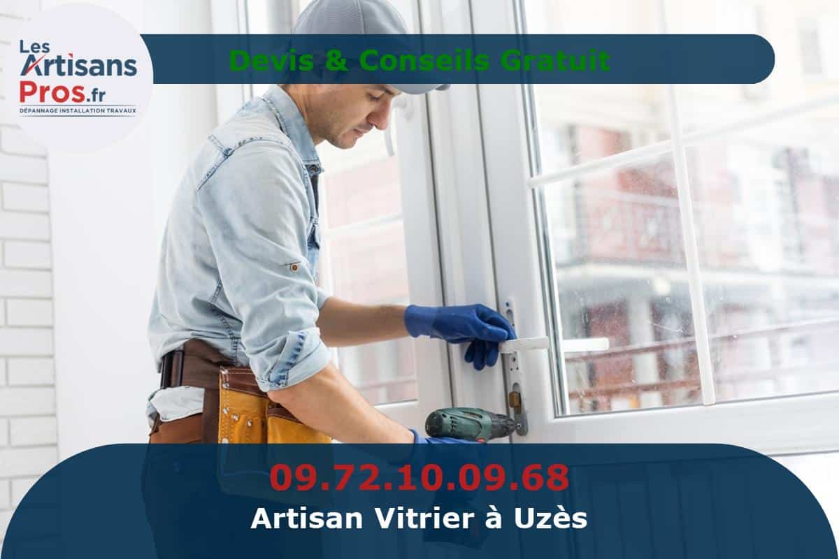 Vitrier à Uzès