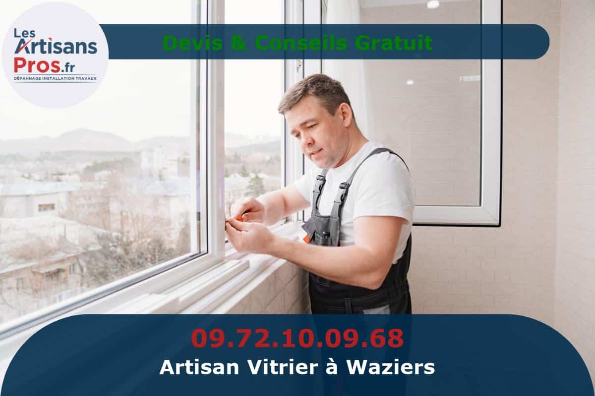 Vitrier à Waziers