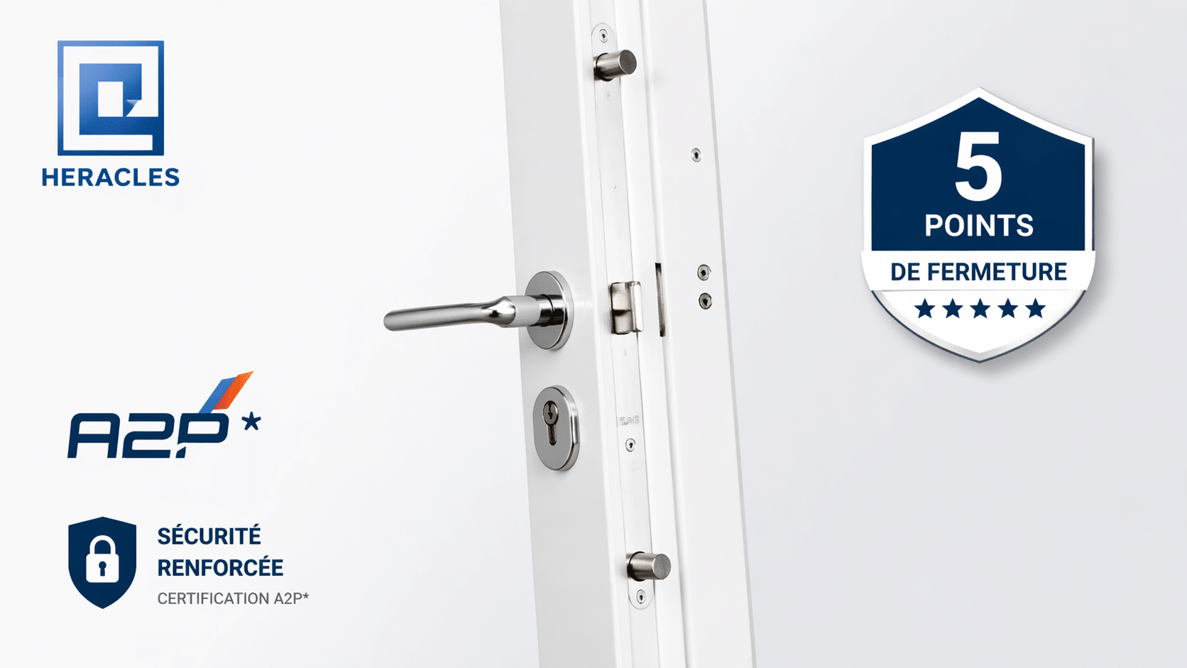 Serrure carénée 5 points A22