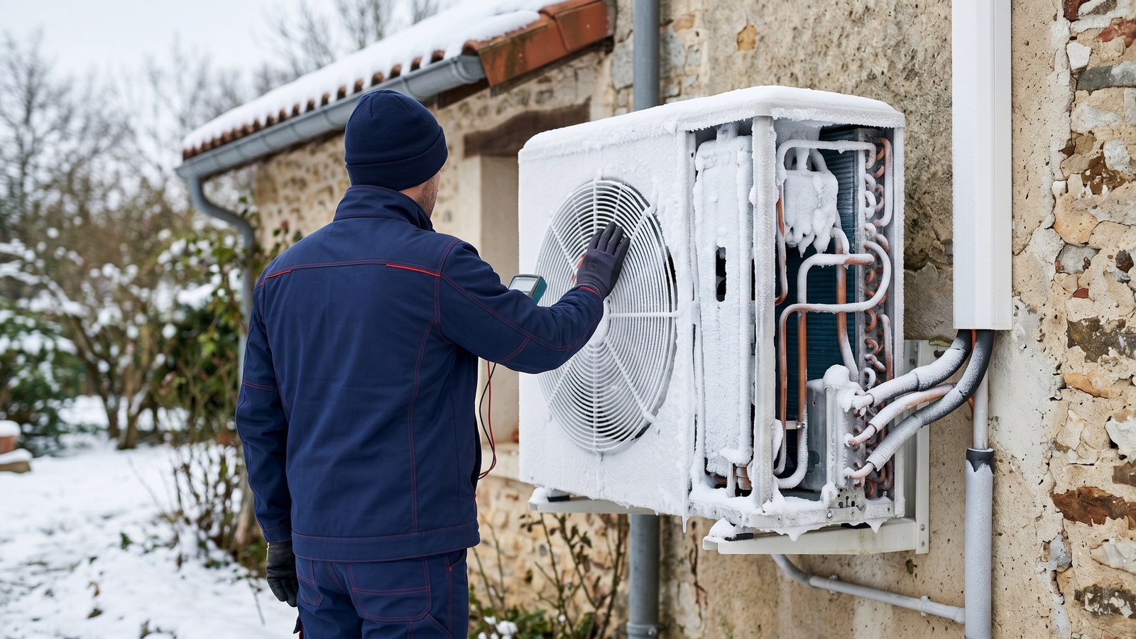 Pompe à chaleur qui ne chauffe plus ou qui givre : que faire