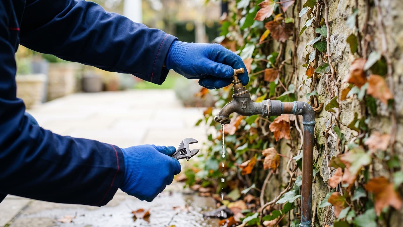 Protéger sa plomberie du gel : purge et hivernage