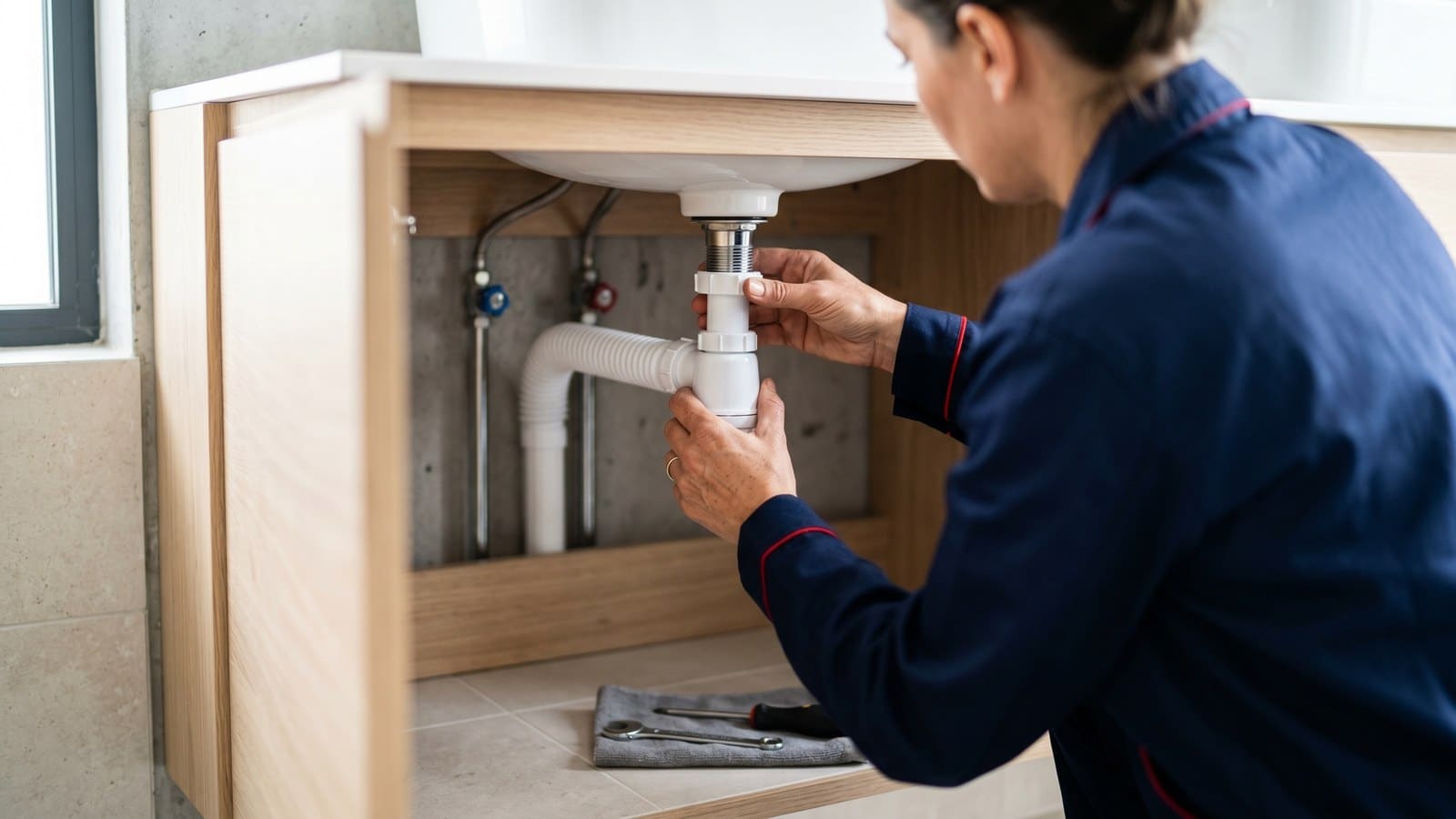 Remplacer ou installer un évier ou un lavabo : prix et étapes