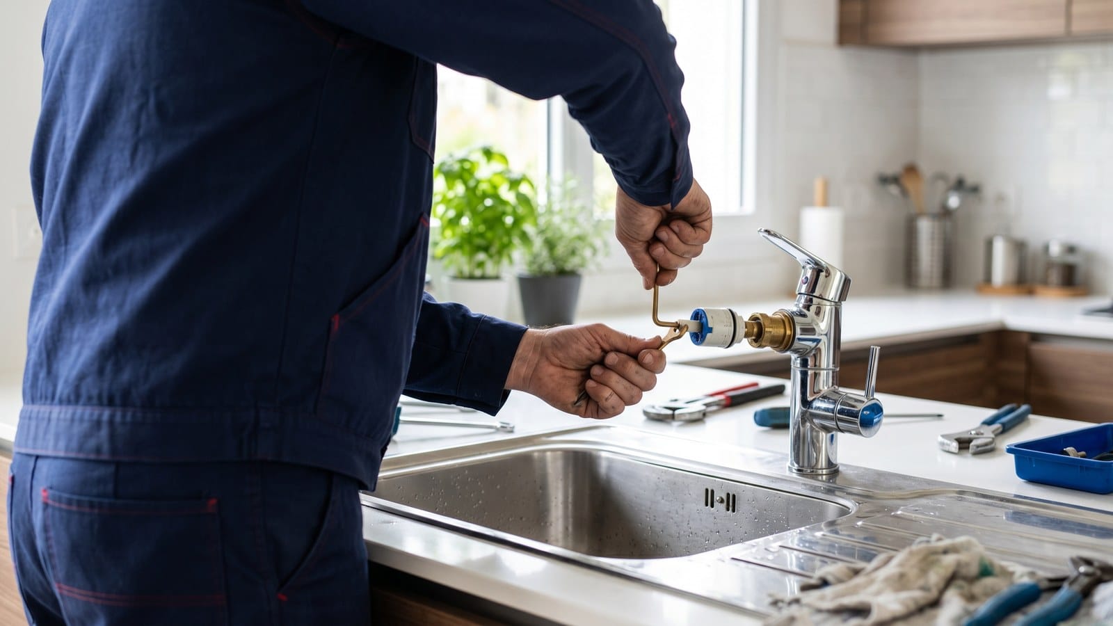 Robinet ou mitigeur qui goutte : réparer soi-même