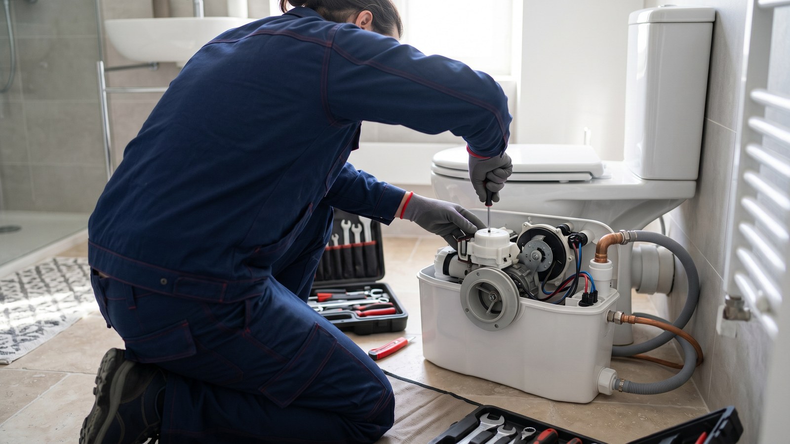 Sanibroyeur en panne (SFA) : pannes courantes et solutions