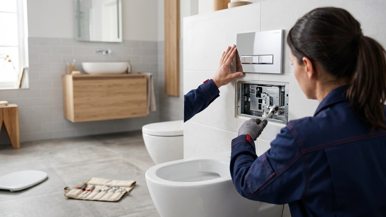 WC suspendu ou WC au sol : avantages, prix, lequel choisir