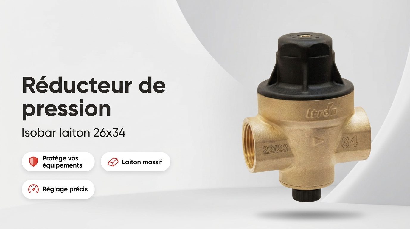 Réducteur de pression Isobar laiton