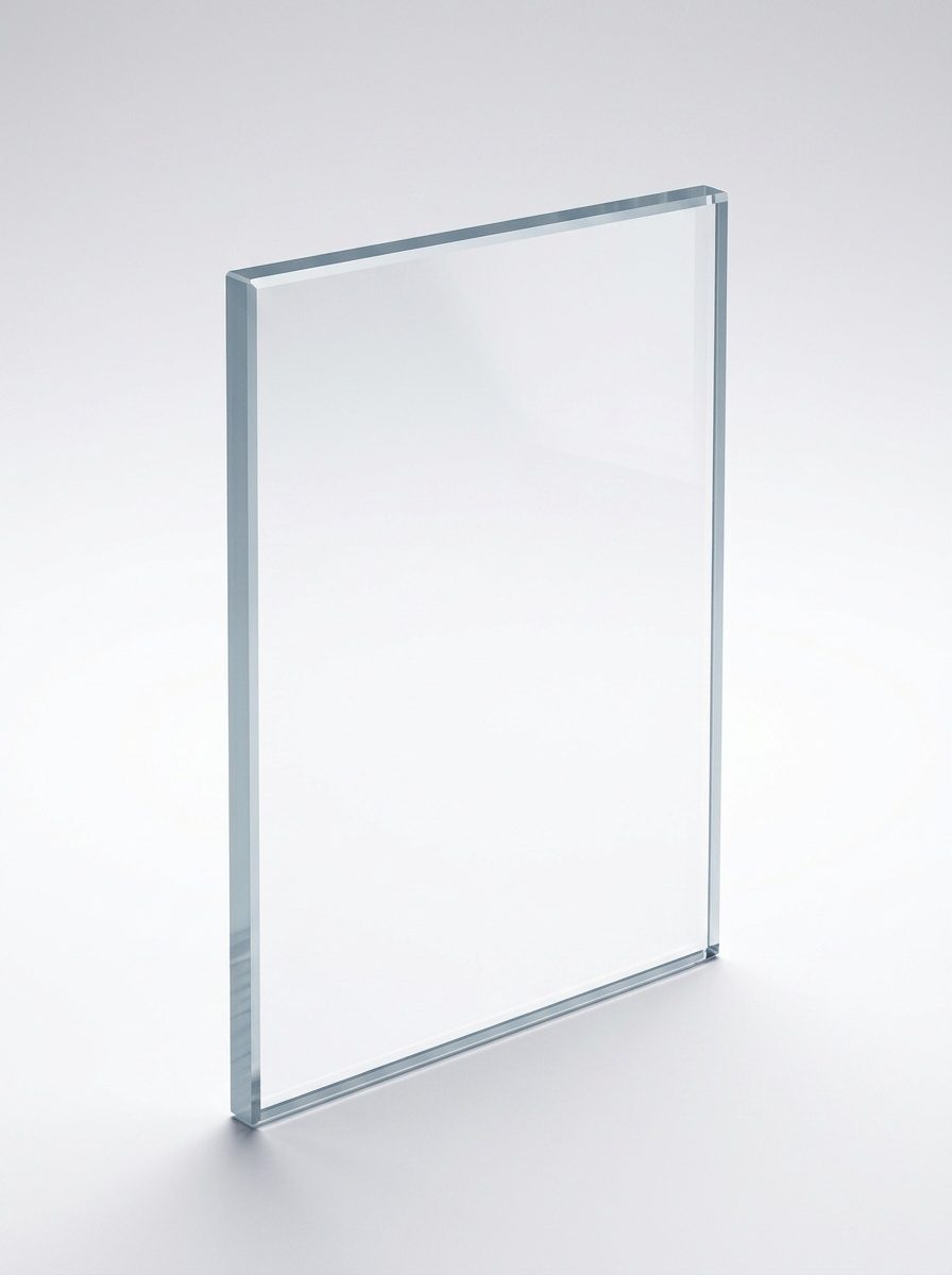Échantillon de verre de contrôle solaire Saint-Gobain Antelio, teinte réfléchissante