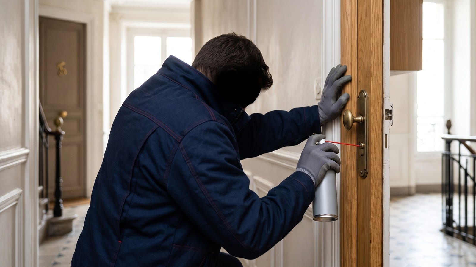 Serrure bloquée ou grippée : 8 causes et solutions