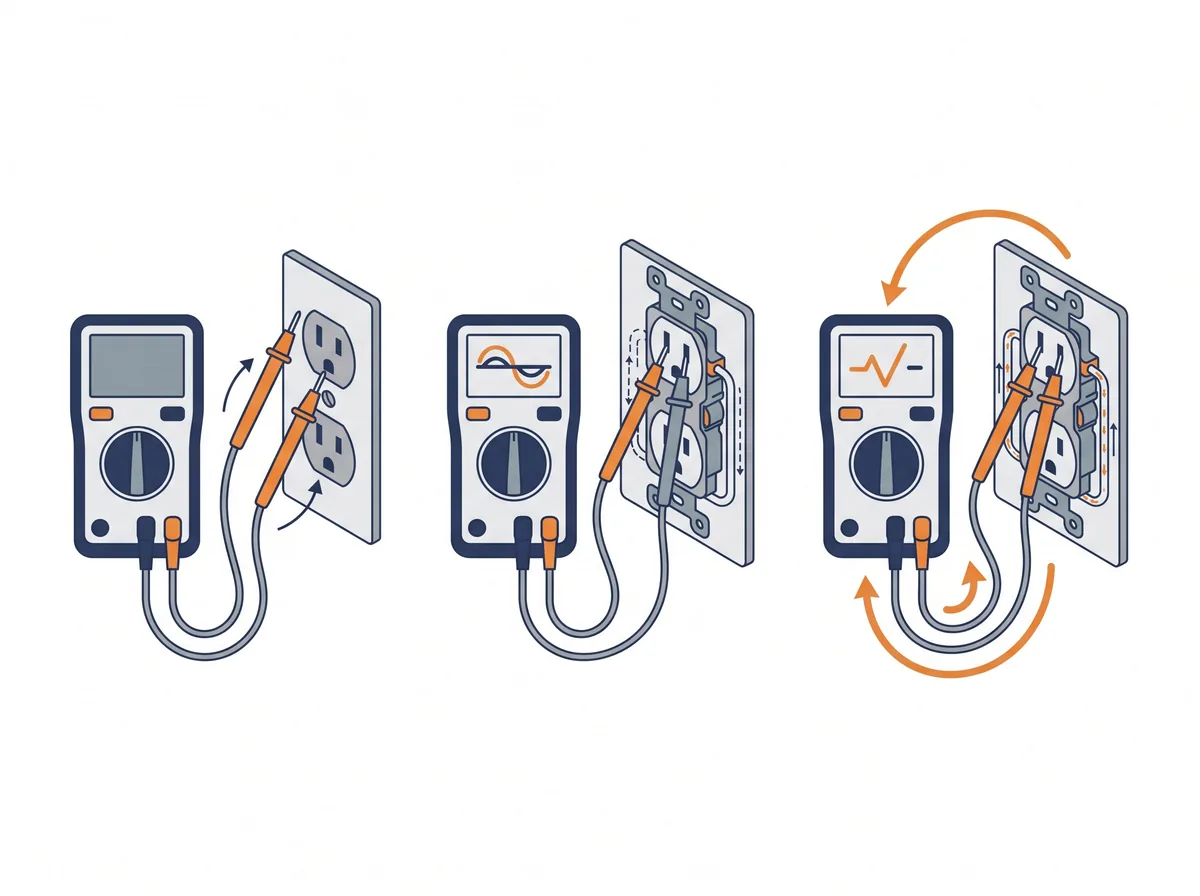 Schéma technique : la recherche de panne électrique par un électricien à Mougins