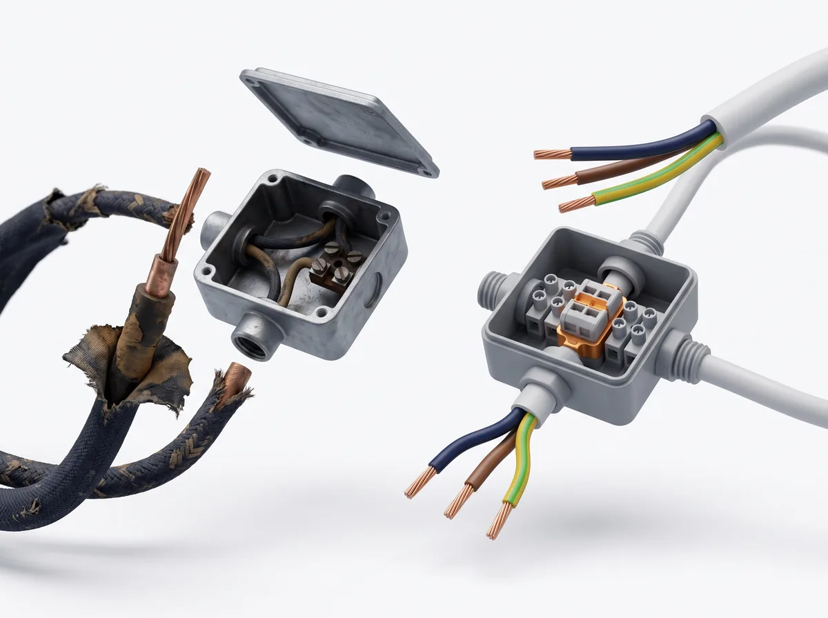 Illustration 3D : la rénovation d'une installation électrique par un électricien à Aubagne