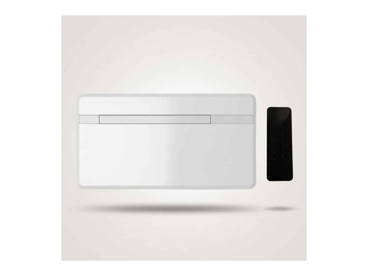 Climatiseur Unico EVO avec sa télécommande fournie