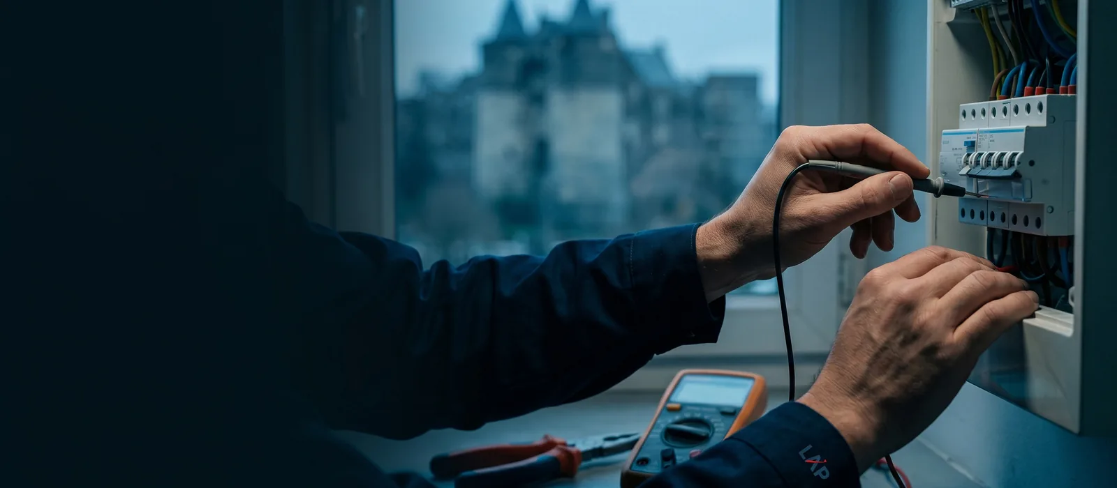 Électricien Angers - tableau électrique, intervention rapide