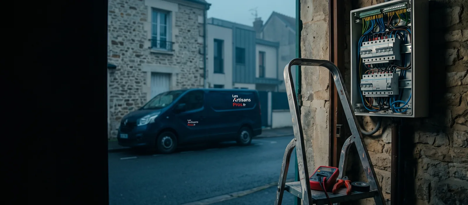 Électricien Auvers-sur-Oise - tableau électrique, intervention rapide