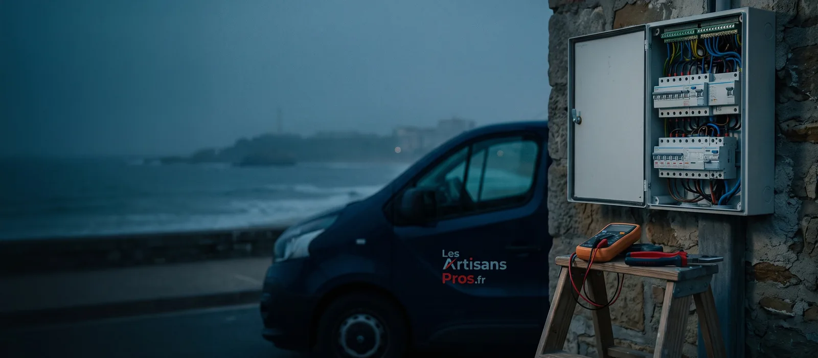 Électricien Biarritz - tableau électrique, intervention rapide
