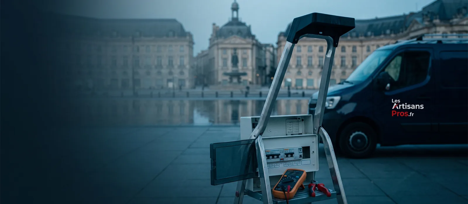 Électricien Bordeaux - tableau électrique, intervention rapide