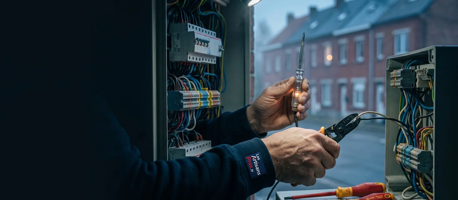 Électricien Houplines - panne électrique, intervention rapide